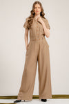 Brown Jumpsuit