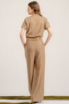 Brown Jumpsuit