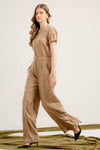 Brown Jumpsuit