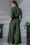 Olive Green Jumpsuit